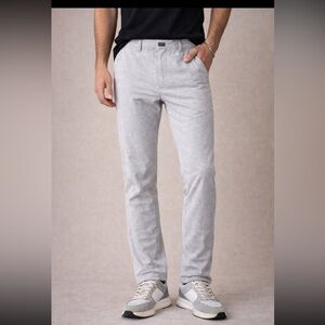 Vuori Light Gray Stretch Chino Pants Men’s